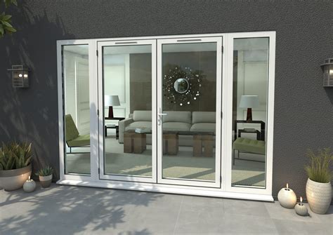 White Aluminium External French Doors - 2990 X 2090mm (wxh) At Green And Taylor