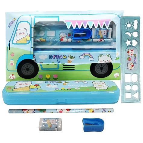 Buy Party Propz Polyester Demon Slayer Pencil Case Stationery For ...