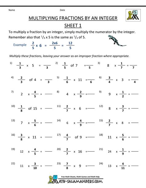 Multiplication of Integers Class 7 的图像结果