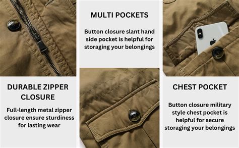 Buy L'MONTE Men's Heavy-Duty Winter Jacket Long Length Cotton Outdoor ...