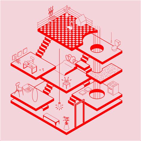 isometric drawing rolling