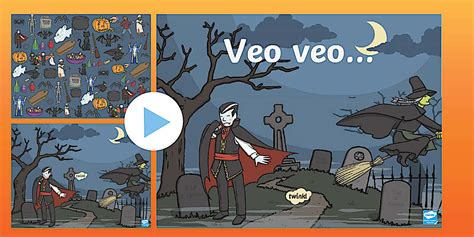 Juego interactivo: Veo veo … Halloween