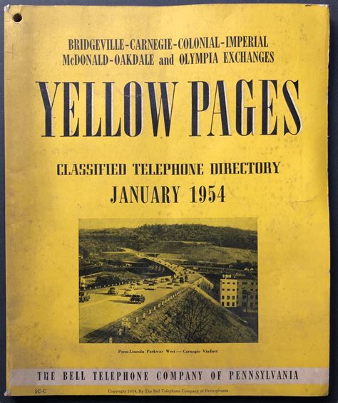 Yellow Pages Logo History