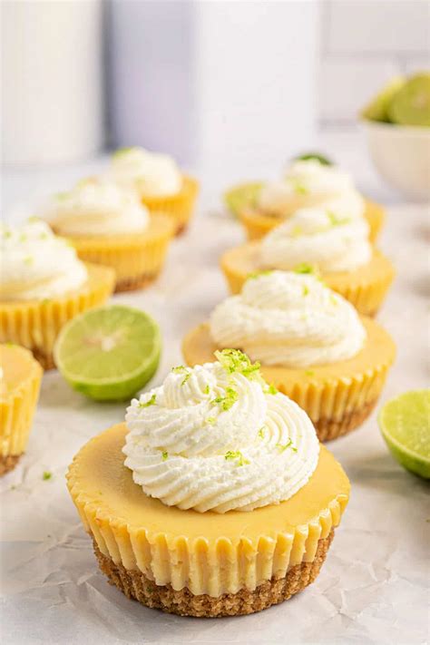 Mini Key Lime Pies Recipe - Shugary Sweets