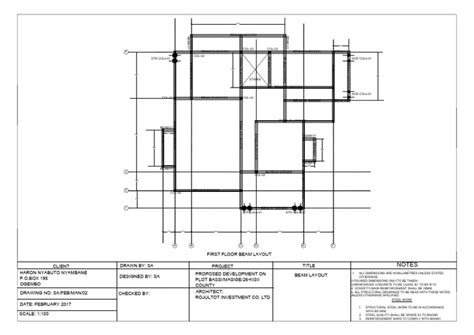 Column and Beam Layout | PDF | Materials | Building Technology
