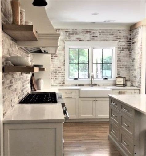 Diy faux brick backsplash – Artofit