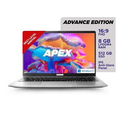 ULTIMUS APEX Intel Celeron Dual Core/ 8 GB LPDDR4/ 512 GB SSD Expandab ...