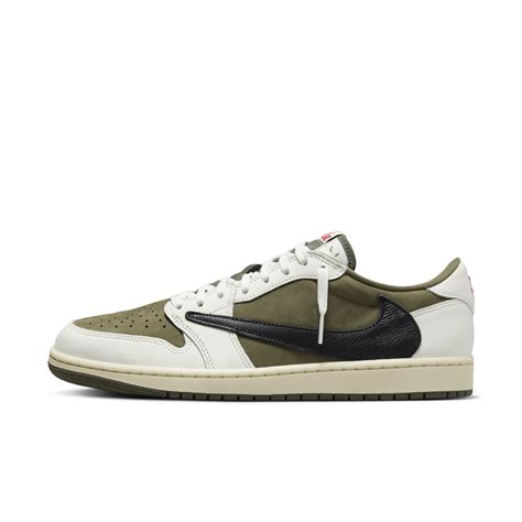 Air Jordan 1 Low x Travis Scott 'Reverse Olive' (DM7866-200) release ...