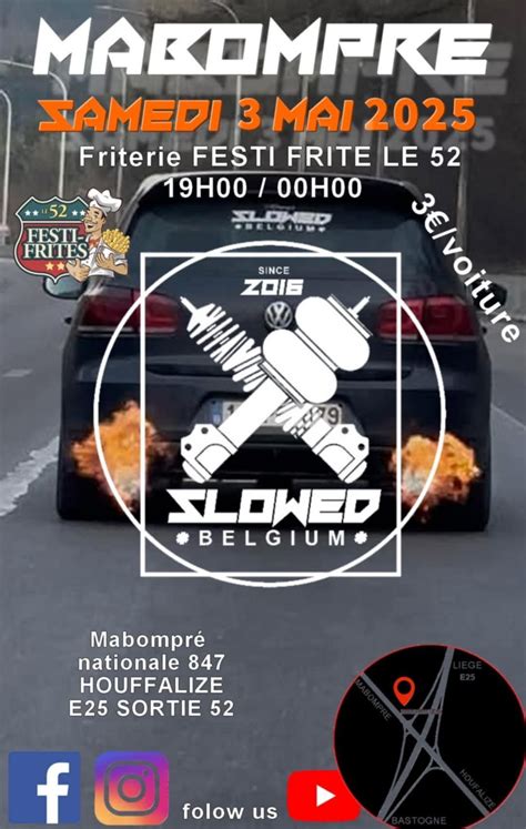 Rasso "SLOWED BELGIUM" 3 Mai 2025, Festi frites le 52, Houffalize, 3 ...