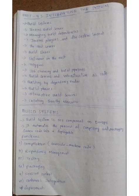 Unit 2 - Devops Unit 2 full notes - 70 Unit 2 Software Development Life ...