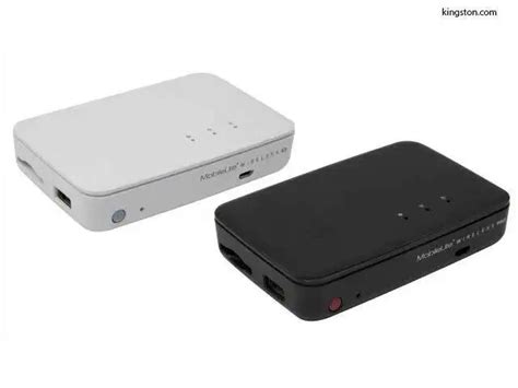 Own WiFi network - Kingston MobileLite Wireless Pro: A power bank cum ...