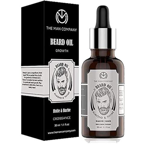 Buy The Man Company Beard Oil for Growing Beard Faster with Almond ...