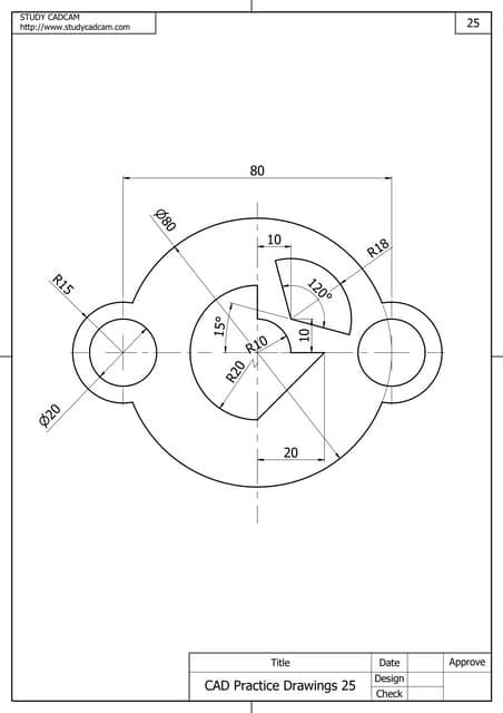 Free CAD Draft Tutorial 的图像结果