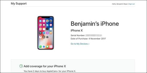 apple check warranty by serial number