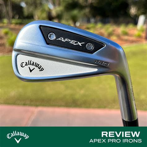 Callaway Apex Pro Iron Tests 的图像结果