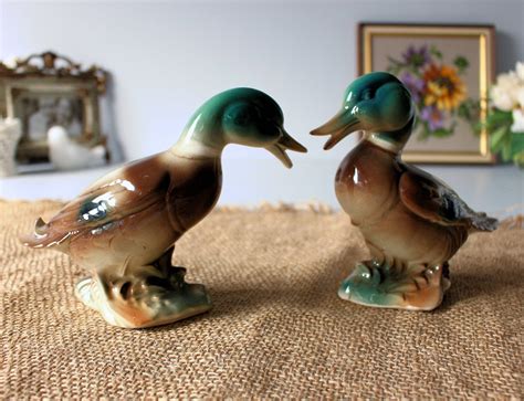 Vintage Ceramic Duck Figurines at Cooper Hofstetter blog