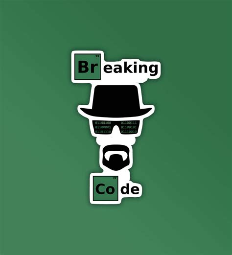 Breaking Code Programmer - Coding Sticker – Peeekaboo
