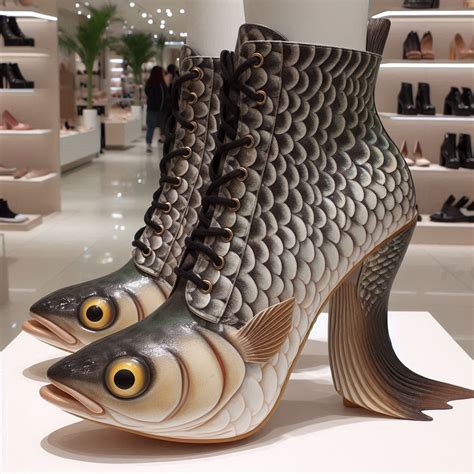 The Unique Fusion of Marine Life and Fashion: A Guide to Fish High Heel ...