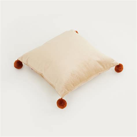 Buy Lark Get The Look Appliqued Velvet Filled Cushion - 30 x 30 cm from ...