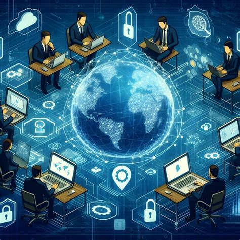 IT Team Vector Image 的图像结果