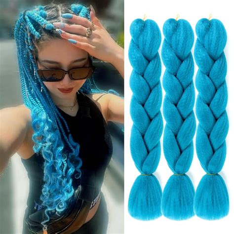 SOVAEER Yellow Jumbo Braiding Hair Extensions - High India | Ubuy