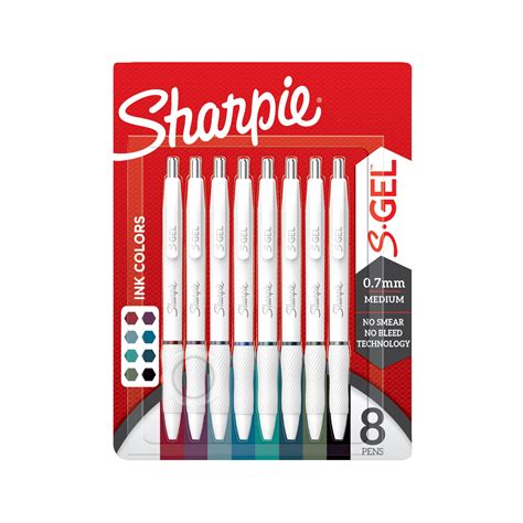 Amazon.com: Sharpie S-Gel Pens, Fashion Barrel Gel Pens, Pearl White ...