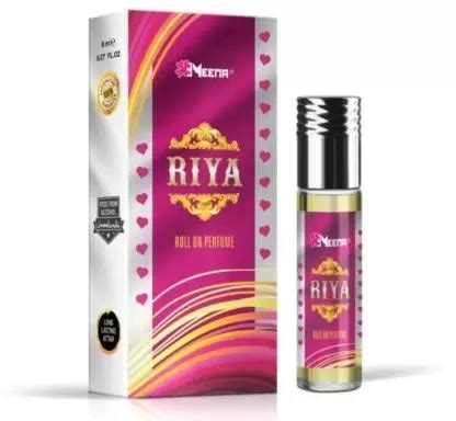 Meena Riya Attar Roll-On Free from ALCOHOL - Unisex