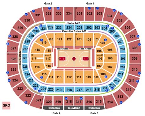United Center Seating Charts | Concerts, Basketball & Hockey