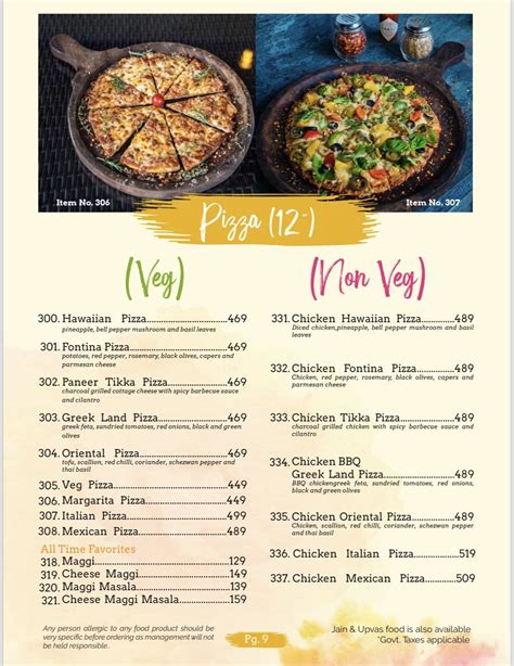 Menu at KHAO PIYO RESTAURANT, Mumbai