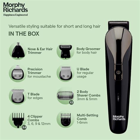 Morphy Richards Kingsman Pro 12 in 1 Body Grommer – swag Workstore