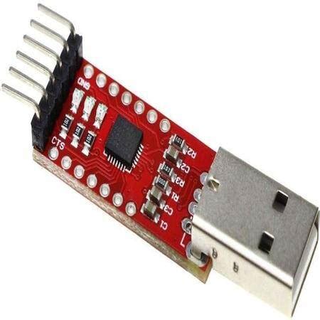 Red CP2102 USB 2.0 To TTL UART Module 5Pin | GorsuElectronic