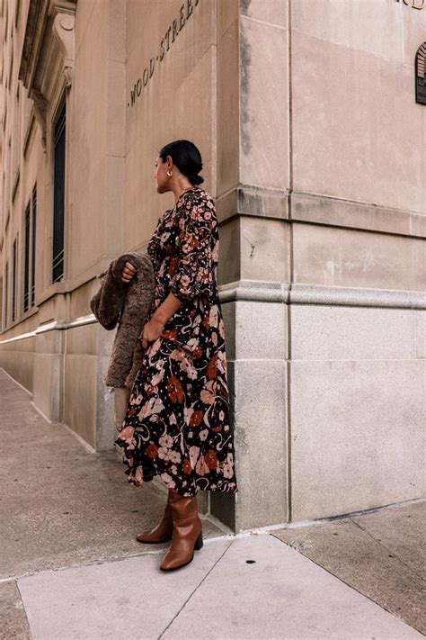 J Crew Floral Dress and Vest | kendi everyday