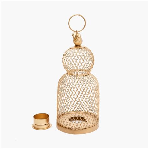Buy Moksha Bird Cage Mesh Lantern from Home Centre at just INR 699.0