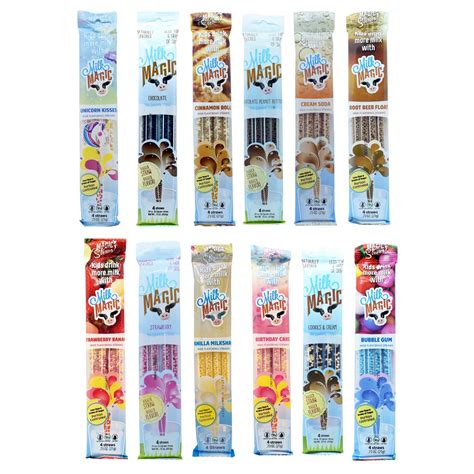 Magic Milk Straws 4ct – Feltz's Dairy Store