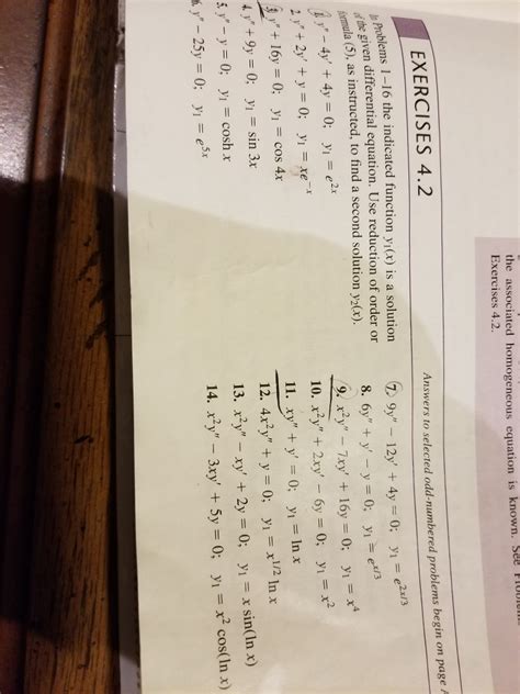 Image result for Associated Homogeneous Equation