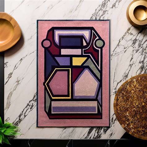 Colorful Art Hand-Tufted Woollen Carpet – Decoghar