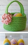 Image result for Free Crochet Mini Easter Basket Pattern