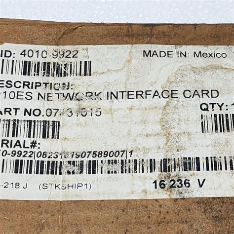 Simplex 4010-9922 Network Interface Card NIC 4010ES | Versatile Marine