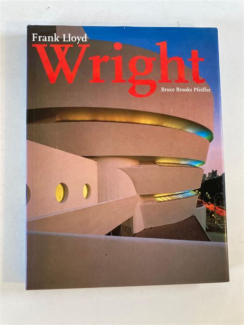 Frank Lloyd Wright by Bruce Brooks Pfeiffer Hardcover Book For Sale at ...