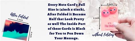 CVANU Attractive 9 Designs Greeting Cards, Blank Notecard With ...