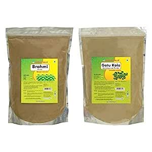 Buy Herbal Hills Brahmi and Gotu Kola Powder 1 Kg each for Memory ...