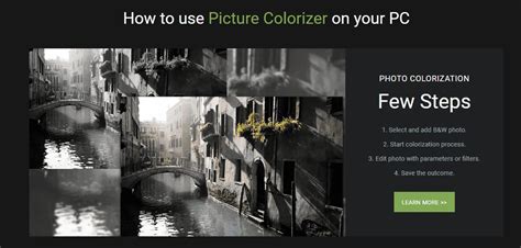 Picture Colorizer 的图像结果