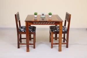 Cherry Wood Rosewood (Sheesham) Solid Wood 2 Seater Dining Set Price in ...
