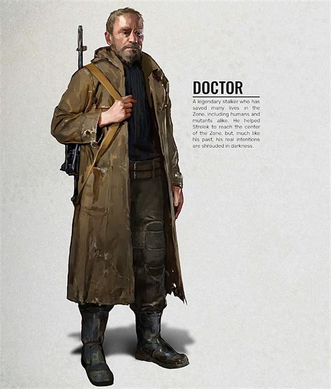 Doctor Kaymanov concept art | Stalker, Concept art, Character costumes