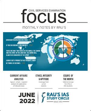 Focus Monthly Magazine - June 2022 By Rau's IAS - English Medium ...