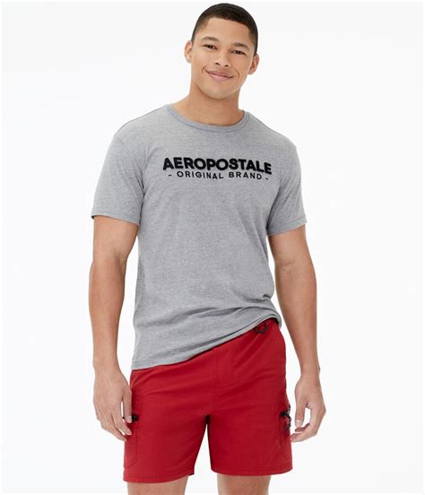 Aeropostale Original Brand Appliqué Graphic Tee
