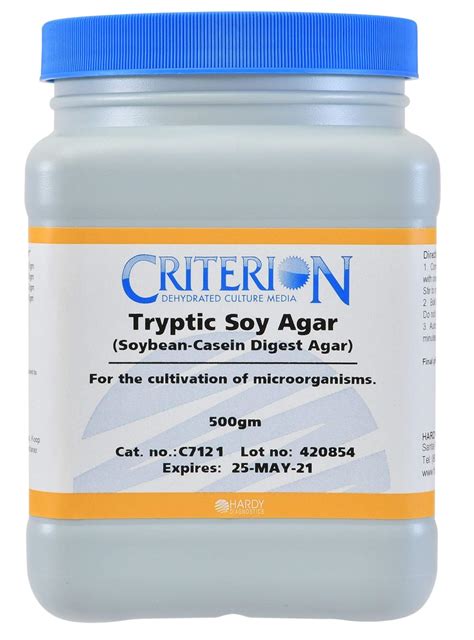 Hardy Diagnostics Tryptic Soy Agar (TSA), Criterion Philippines | Ubuy