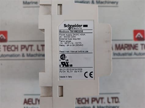 Schneider Electric Tm168D23S Display Power Supply 24V Ac – Aeliya ...