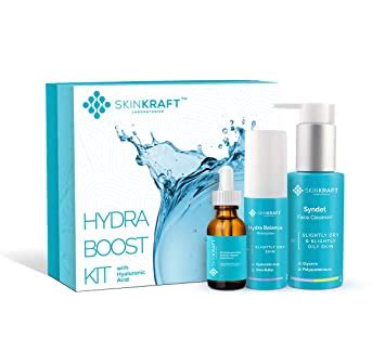 SkinKraft Hyaluronic Acid Kit - Premium Hydra Boost Gift Kit With ...