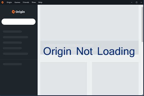 Why Is Origin Not Loading 的图像结果
